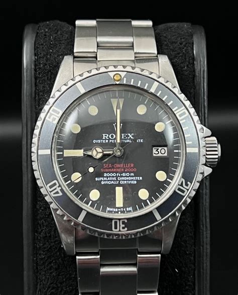 rolex rdsd markiii|Rolex 1665 double red.